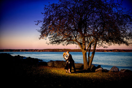 Engagement Picture at New Castle Common