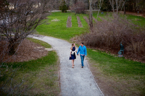 engagement photos in Maine at gilsland farm - audobon center