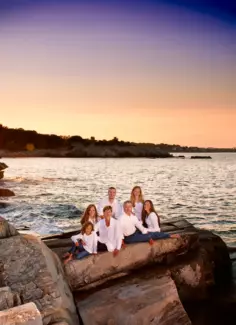 family pictures at coast of maine professional photographer