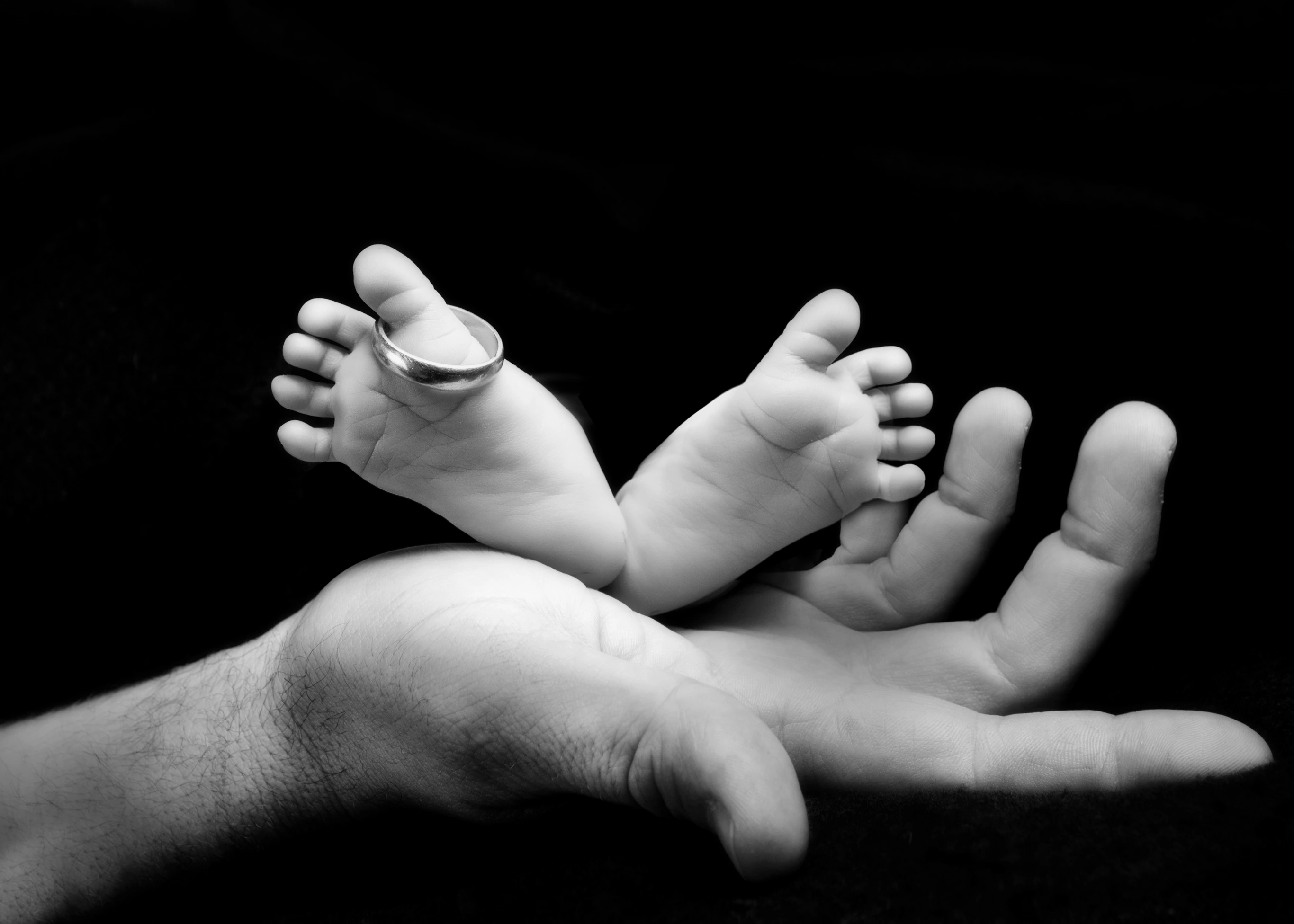 newborn baby pictures in black and white fine art prints available at maternity portrait photography studio in maine.