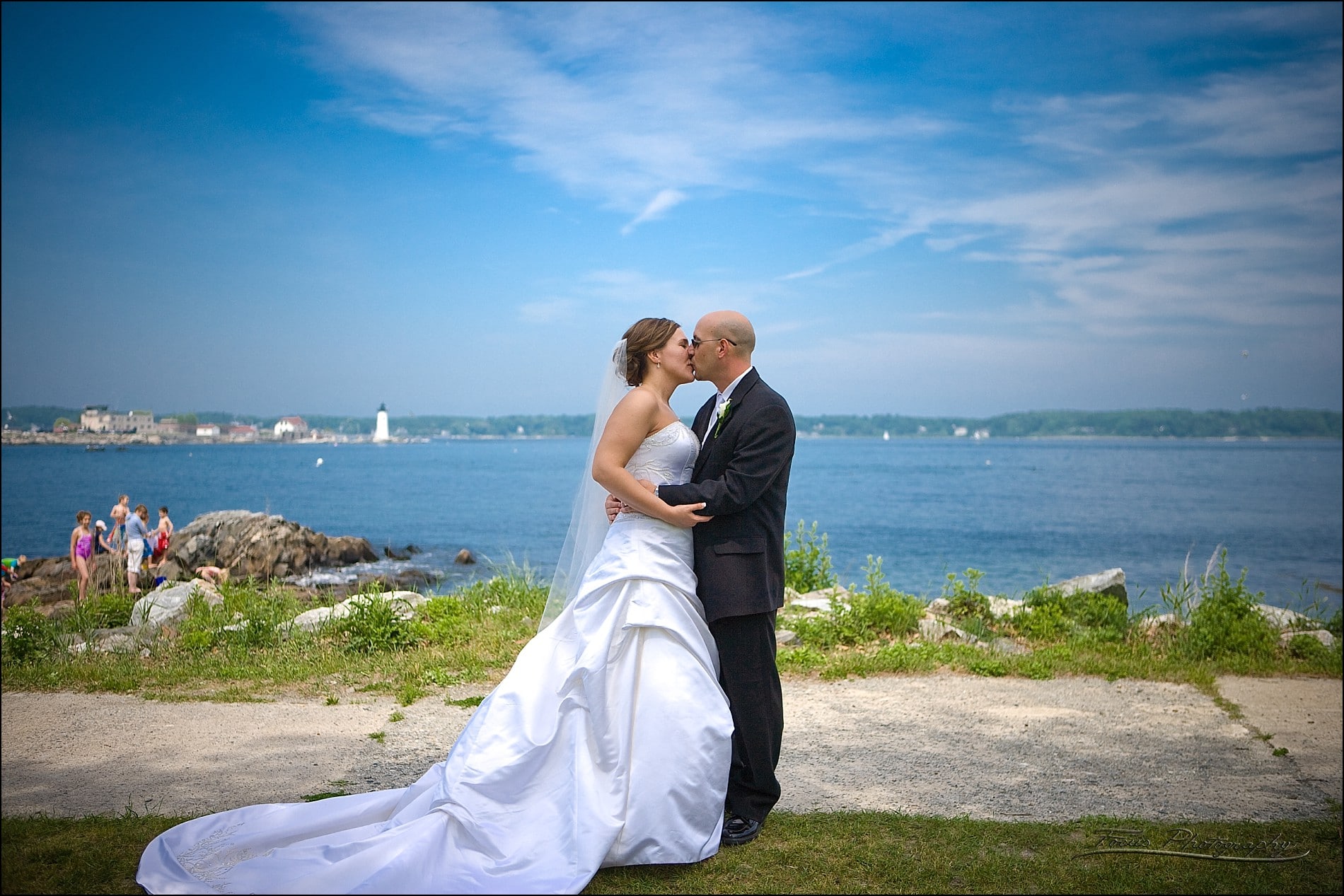 wedding photography at sheraton portsmouth hotel in new hampshire