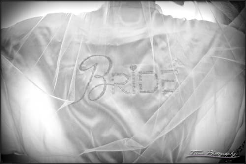 Bride's robe