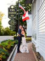 Darin and Jessica at the York Harbor Inn
