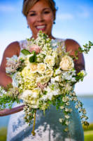Floral bouquet by Laurie Andrews Design - wedding planner, coordinator, florist.