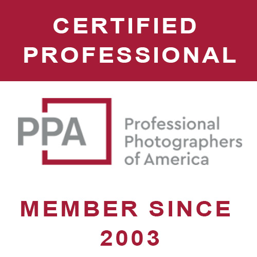 Certified professional photography by Professional Photographers of America