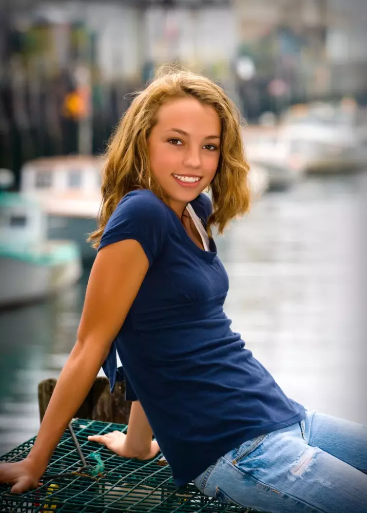 senior pictures downtown in portland maine
