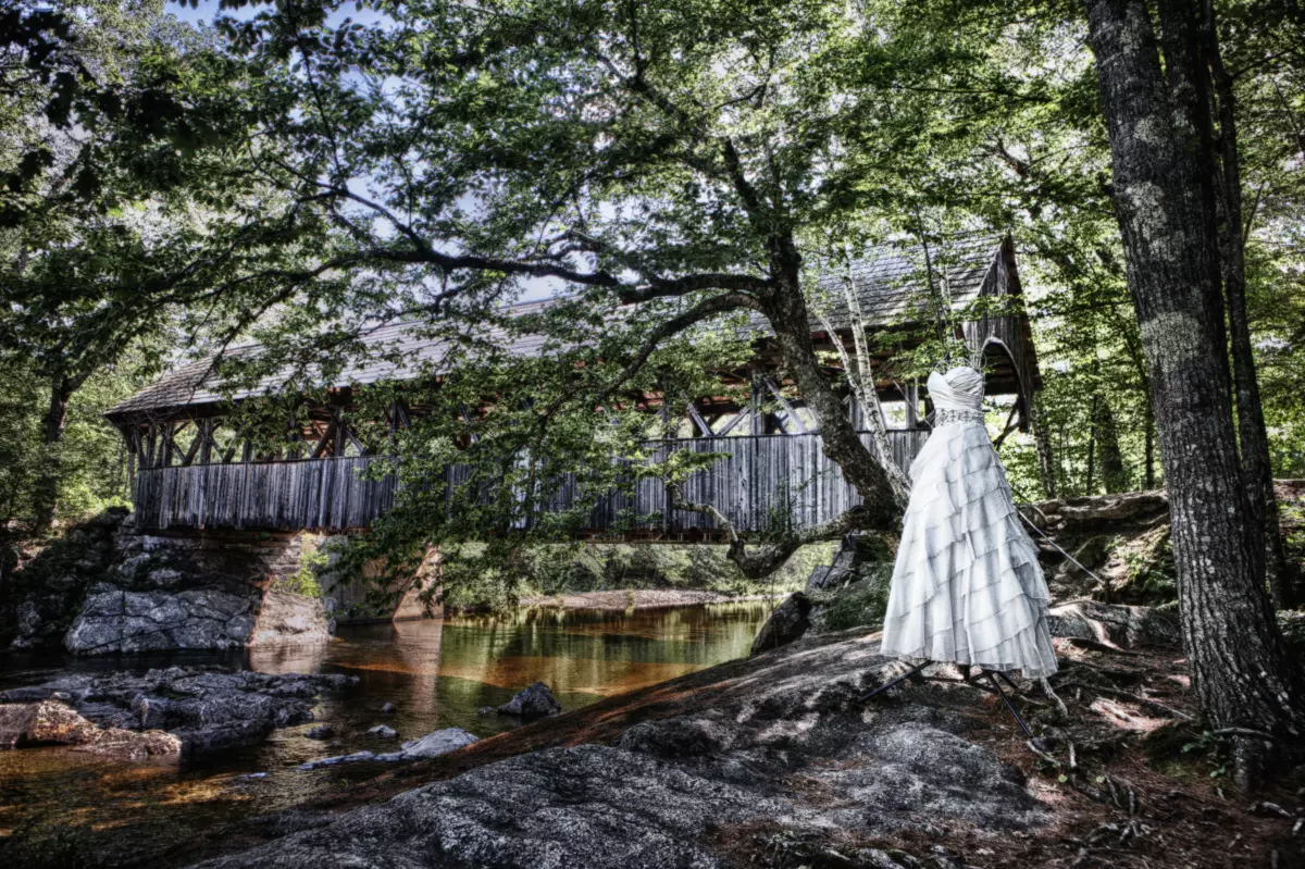 Wedding gown bust artists bridge maine