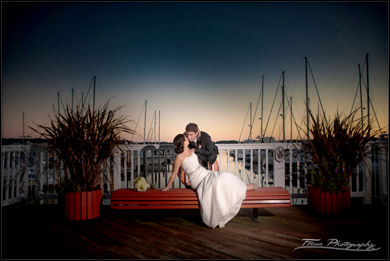 wentworth by the sea marina wedding portrait