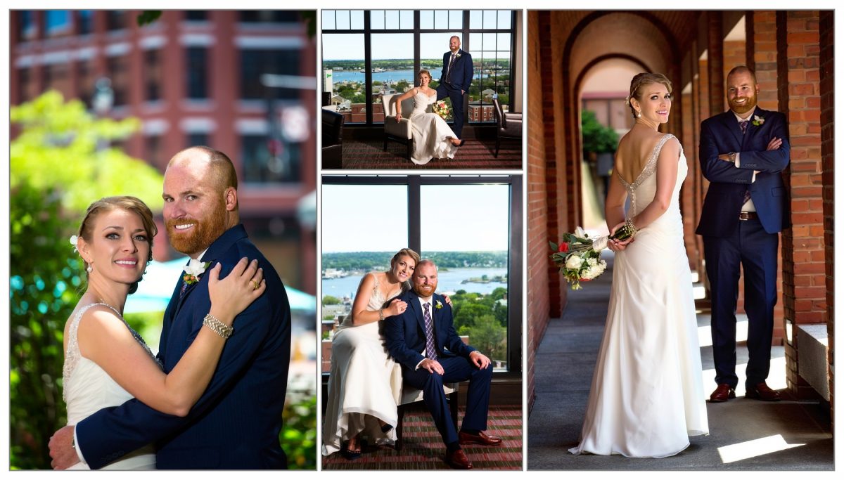 wedding pictures - portland, maine - at westin, top of the east, and museum of art