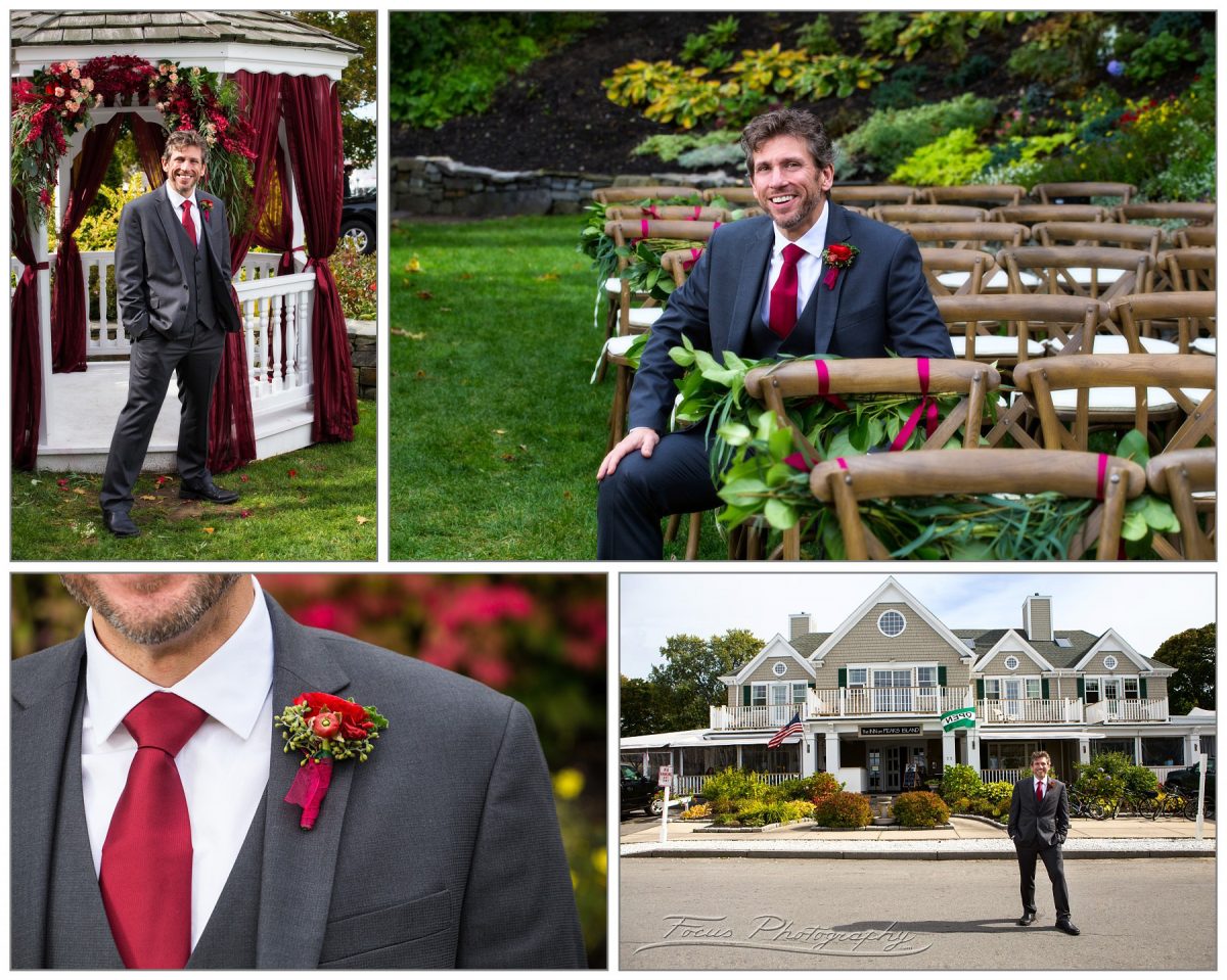 wedding details for groom by maine wedding photographers Focus Photography