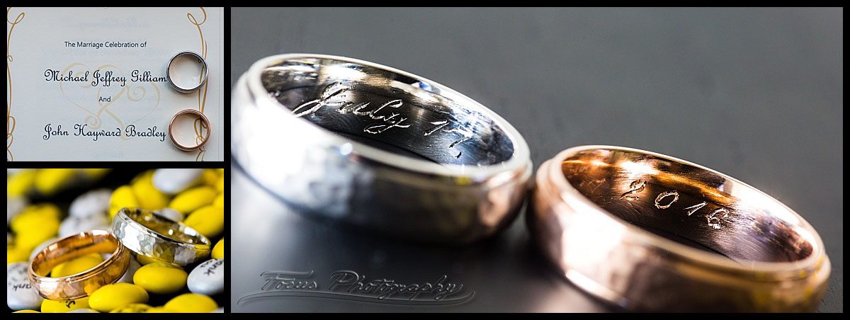 Wedding bands that show date of marriage