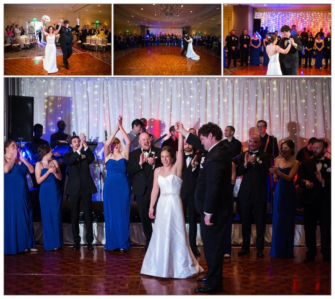 Wentworth by the Sea Hotel first dance at wedding reception