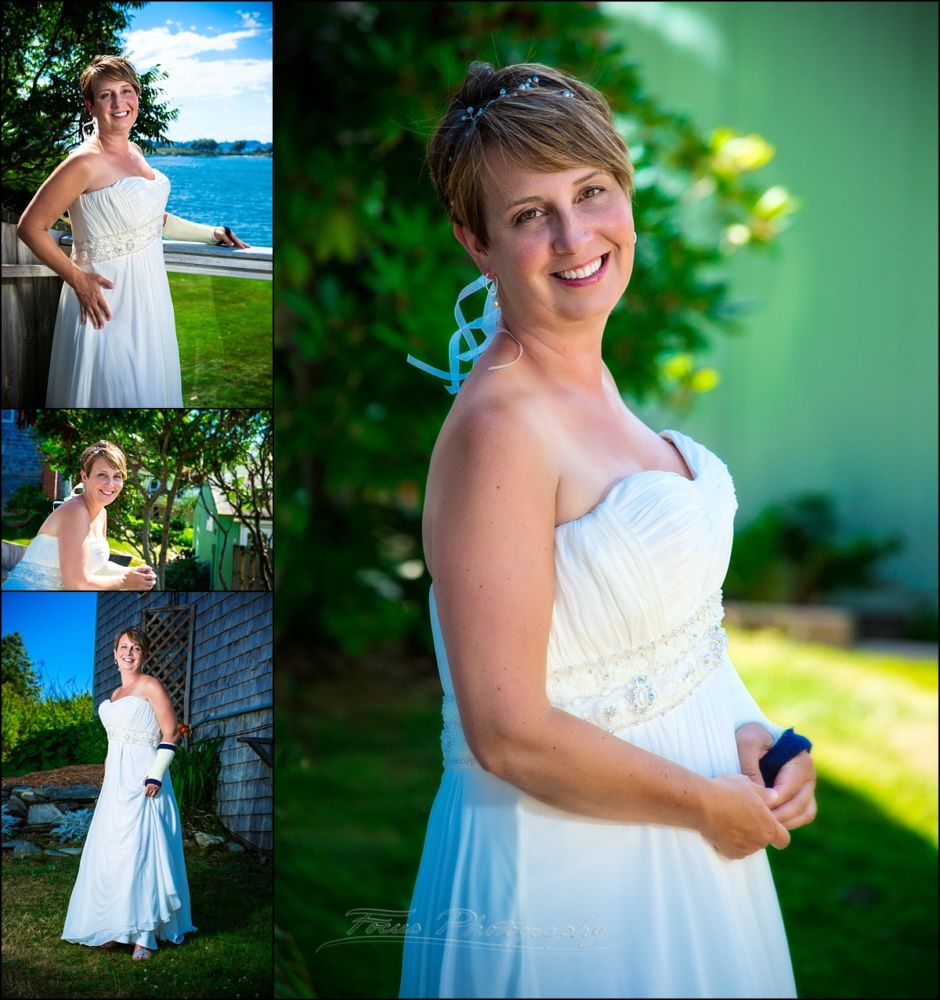 portland, maine | Peaks Island wedding bride