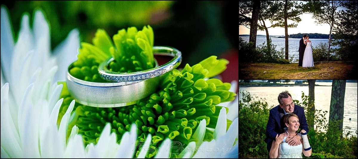 portland, maine | Peaks Island wedding rings 