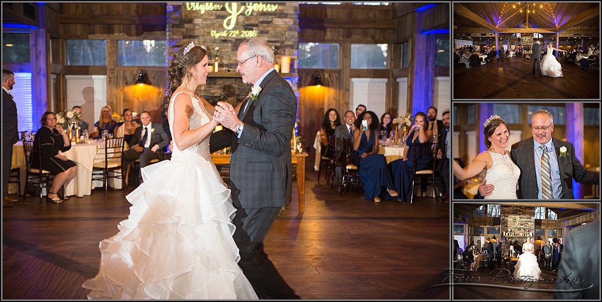 bride dances with her father