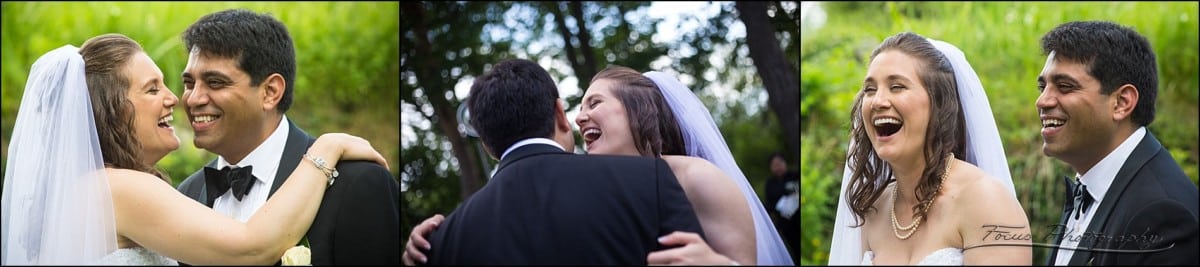 couple laughs during pictures