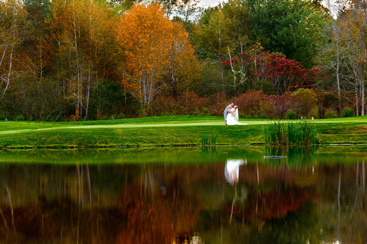 South Berwick, Maine wedding photography, across the pond
