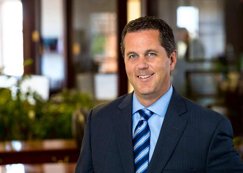 professional headshot for business portrait photographed at office