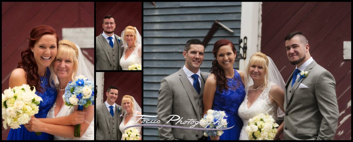 New Hampshire Wedding - bride's family
