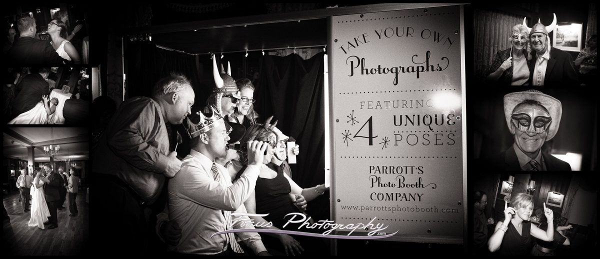 photobooth at Colony Hotel wedding in Kennebunkport, Maine